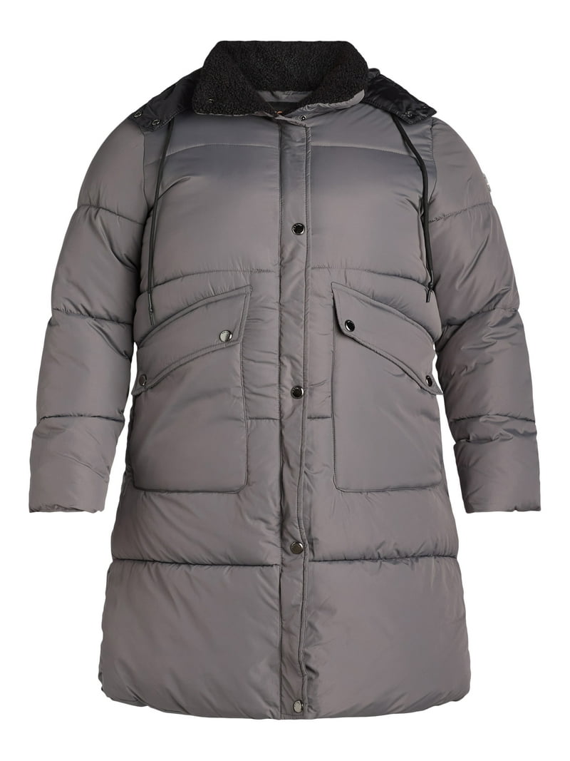 Big Chill Maxi Puffer Coat - Heavyweight Winter Jacket - Walmart.com