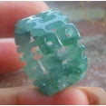 thumbnail image 3 of Icy Green Natural A JADE Jadeite ** Xi ** RING USA. 10 RING 700026 TN, 3 of 14
