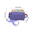 thumbnail image 3 of Crossbody Bag for Women, Lightweight Color Block Purse with Adjustable Strap, Large Capacity Casual Shoulder Handbag for Travel, Daily Commute, and Outdoor Use, 3 of 6