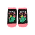 thumbnail image 2 of MeMoi Women's Great Minds Dink Alike Low Cut Socks - Womens - Female, 9-11, Black, 2 of 4