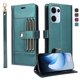 thumbnail image 2 of FOXDOCK Funda tipo Cartera para OPPO Reno 13 5G – Cubierta de Cuero PU con Múltiples Ranuras, Bolsillo para Efectivo y Correa de Muñeca, 2 of 6