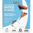 thumbnail image 2 of Kits For Kids: Ultimate Flying Paper Planes - Build & Fly Activity Set, 60 Folding Sheets, 16 Designs, Instruction Book, Bands & Clips, Kids Ages 8+, 2 of 7
