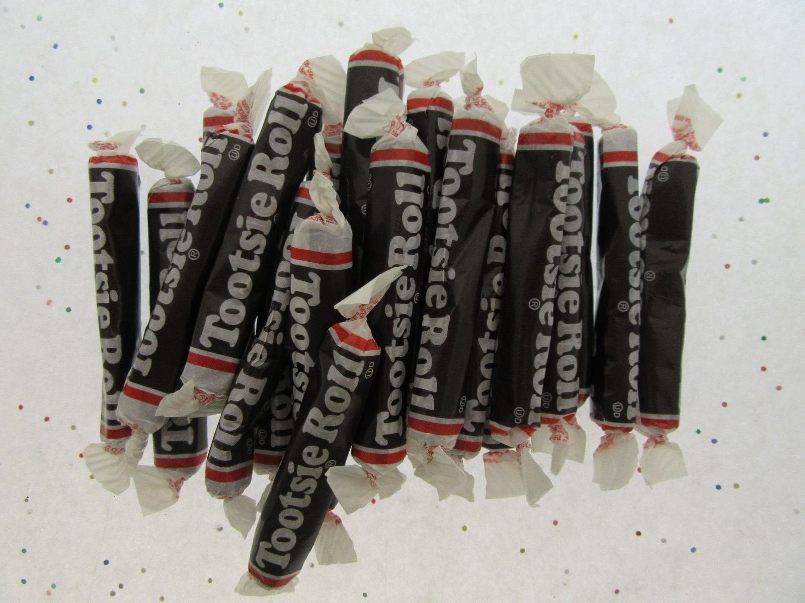 Tootsie Roll Rolls Long Chocolate Chews One Pound  Candy  16oz