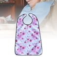 thumbnail image 1 of Baberos para adultos para comer, baberos de alimentación reutilizables de poliéster impermeables lavables Protector de ropa para mujeres y hombres Blanco Macarena Baberos Adultos, 1 of 8