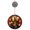 As shown4, variant on Halloween Decorations, Halloween LED Decoration Lights Indoor Outdoor Party Halloween Decoration, LED copper wire lamp color printing PP PVC, As shown