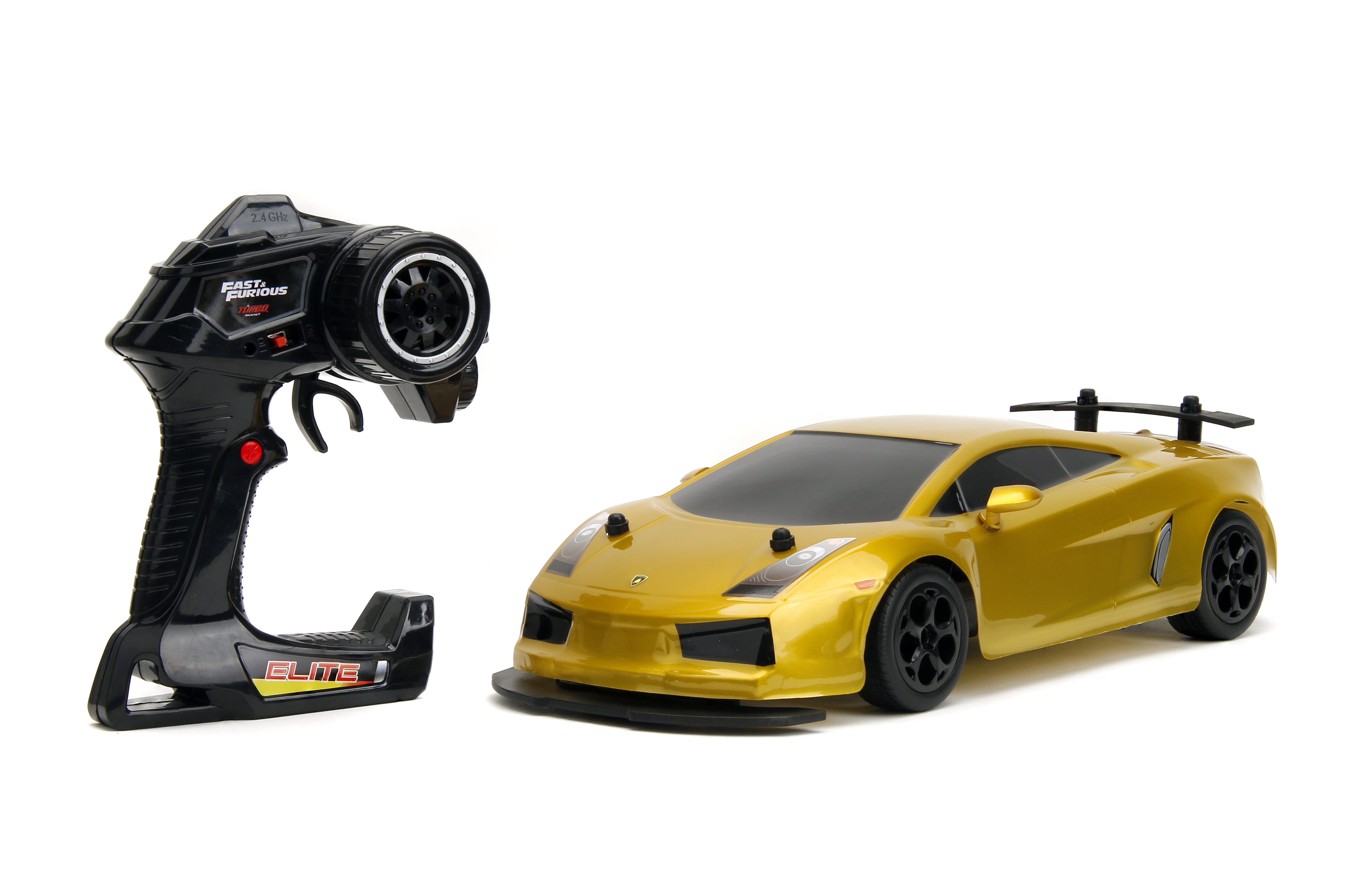 Fast & Furious 1:12 Gold Lamborghini RC Radio Control Cars Play Vehicles