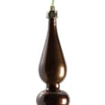 thumbnail image 2 of Vickerman 10 by 2.4" Chocolate Candy Glitter Snowflake Finial 4/Bag. Add some sparkle and shine to your holiday decorating projects with this 10 inch finial ornament. Made with shatterproof plastic. O, 2 of 6