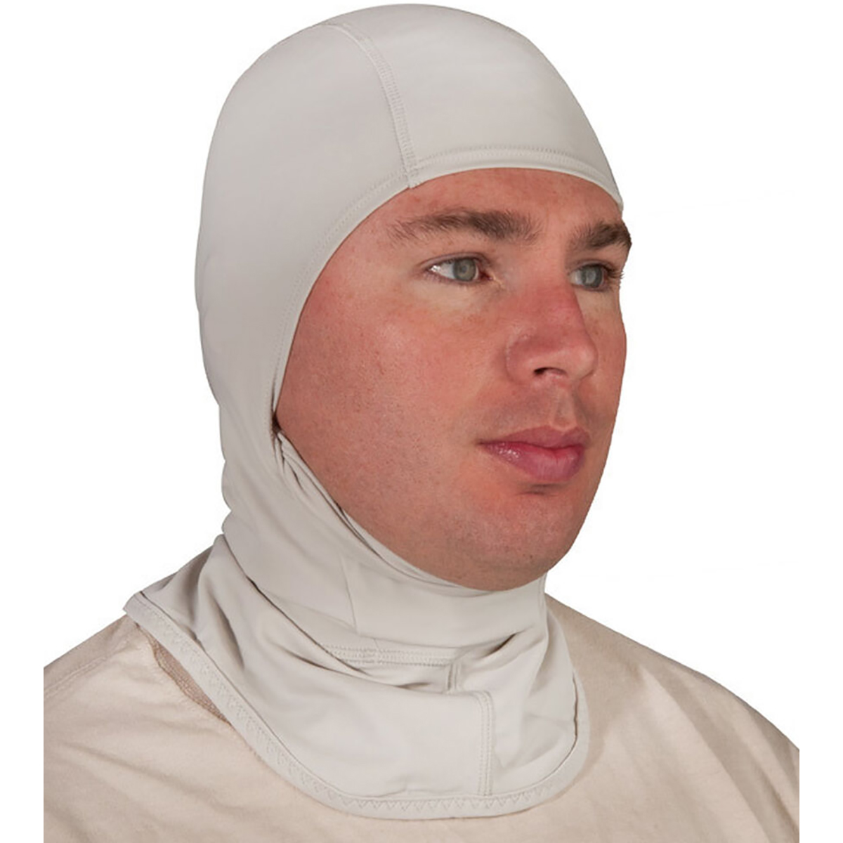 Glacier Outdoor Sun Hood One-Size Adult Unisex All-Season UV Sun Protection Balaclava, Gray
