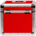 thumbnail image 4 of KROM SERIES STACKABLE LP CASE IN RED: HOLDS APPROXIMATELY 70 RECORDS, 4 of 5