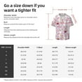 thumbnail image 7 of Xecao offers the Easter Rabbit for Men's Casual Short-sleeved Shirt, a button-up collared shirt with a pocket, perfect for beach vacations and yacht travel in the Large size., 7 of 7