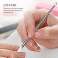 thumbnail image 3 of Professional Cuticle Pusher and Spoon Nail Cleaner | 5 Pack Dual Sided Stainless Steel For And Care by Beauty Tools -, 3 of 4