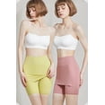 thumbnail image 4 of SIYUDAN Women's Summer Thin Mid Rise Shorts Double Layer Seamless Bottom Shaping M, 4 of 6