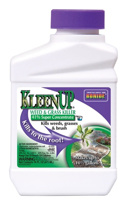 BONIDE PRODUCTS 7460 Concentrate Kleen Up Weed Killer, 16Ounce