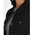 thumbnail image 2 of Women Basic Button Down Denim Jean Jacket Long Sleeve Jacket, 2 of 2
