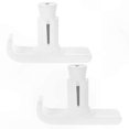 thumbnail image 4 of White Non-Slip Outdoor Walker Ski Glides for Elderly, 2 Pack Crutch Tips with Anti-Stick Feature, 4 of 5