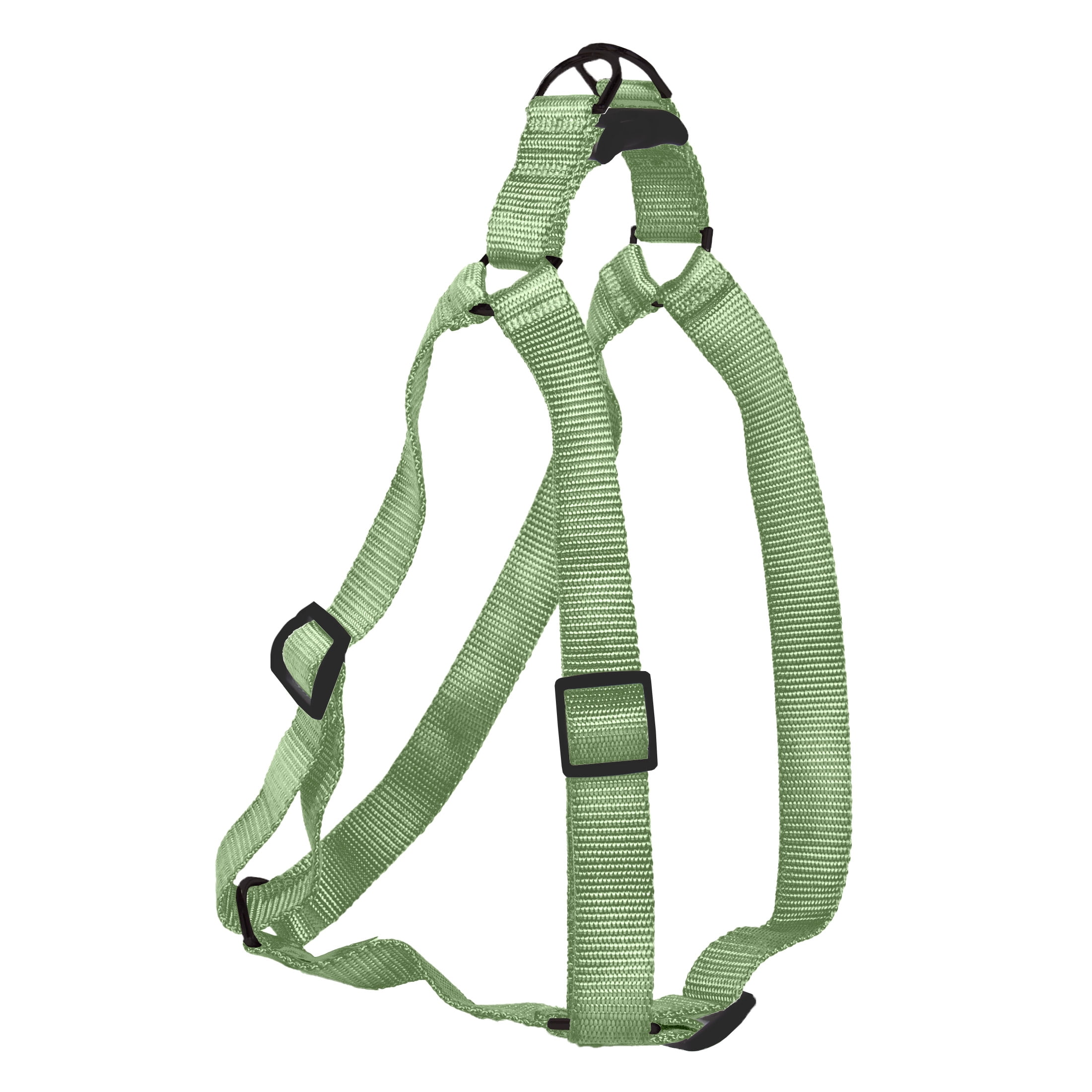 Vibrant Life Polyester Step-In Dog Harness, Sage Green, L (18"-21" Chest Size)
