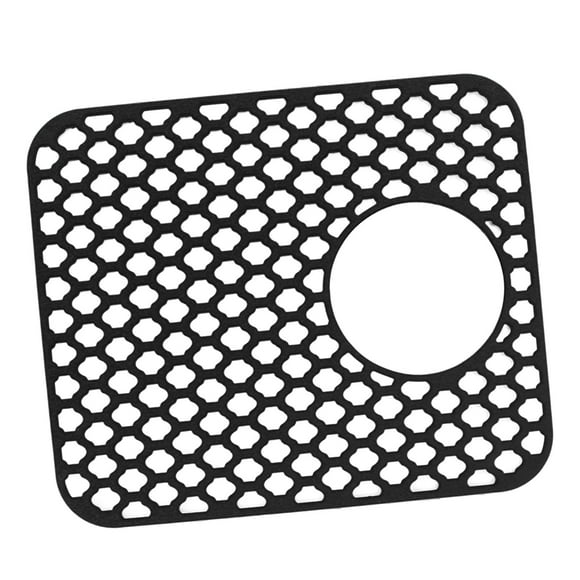 Sink Grid Protector, Sink Protector Mat Folding Non Slip Sink Mat Grid Using As Lining for Refrigerators Drawers Insulation Pads Non Slip Pet Food Pads