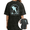 1-Black, variant on Women Midnight Blue Speckled Single Whale Shark Seabed Weed Fish Isaiah 43 2 Faith Vintage Washed T-Shirt Crew Neck Tops