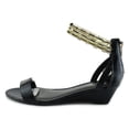 thumbnail image 5 of thalia sodi savana women  open toe synthetic black wedge heel, 5 of 5
