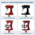 thumbnail image 3 of Plateau de Cuisine en Acier Inoxydable pour Mélangeur de Statiques KitchenAid, Passoire 4,5-5 Qt Mélangeur de Statiques à Tête Inclinable pour KitchenAid, 3 of 5