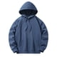 thumbnail image 1 of pstuiky camisas de hombre de manga larga, Sudadera con capucha informal de moda para hombre, cuello redondo, manga larga, bolsillo con cremallera, suéter deportivo para exteriores top de hombre l, 1 of 8