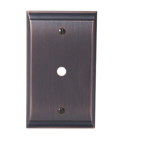 Candler 1 Cable Oil Rubbed Bronze Wall Plate Com - Oil Rubbed Bronze Cable Wall Plate Candler 1 Cable Oil Rubbed Bronze Wall Plate Com - Oil Rubbed Bronze Cable Wall Plate