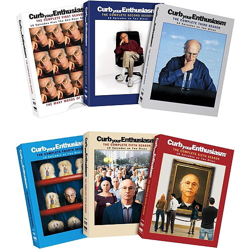 Curb Your Enthusiasm Dvd The Complete Seasons 1 6 Walmart Com