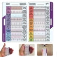thumbnail image 2 of ECG/EKG Rhythms Pocket Card, Double-Sided Interpretation Guide for Nurses & Students, Quick Reference for Medical Professionals, 2 of 5