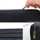 thumbnail image 4 of Pencil Pen Case, Big Capacity Pencil Pouch Canvas Makeup ITBag for Girls and Boys Durable Office Stationery Organizer - Black, 4 of 5