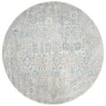 thumbnail image 4 of SAFAVIEH Dream Giles Floral Area Rug, Grey/Blue, 6'7" x 6'7" Square, 4 of 9