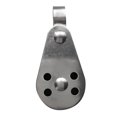 thumbnail image 2 of Polea de Acero Inoxidable Sunnimix Para Sistemas de Carril Ancla de Kayak Color Plata Negro Polaina Marítima, 2 of 5