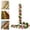 C, variant on Clearance Under $3 Artificial Flower Vine Multi-Head Artificial Vine For Living Room Wall Hanging,Plastic (I) (1Pc)