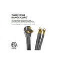 thumbnail image 6 of GoGreen Power 4' 3-Wire Range Cord, Gray, 27004, 6 of 7