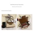 thumbnail image 3 of Horseshoe Buckle Tote - Unique Designer Crossbody-Khaki, 3 of 7