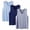 Light yellow, variant on Kelon 3 Pack Tank Tops for Women V Neck Cute Trendy Going Out Tops Blouses Business Casual Outfits, 5XL