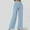 Sky Blue, variant on Nrmvnmi High Waisted Ripped Flare Jeans for Women Distressed Bell Bottom Jeans Wide Leg Pants High Rise Wide Leg Jeans for Women
