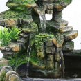 thumbnail image 5 of EU Plug,Indoor Simulation Resin Rockery Waterscape Feng Shui Water Fountain Home Desktop Decoration Crafts, 5 of 5