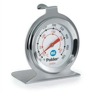 Polder Scan Rite Digital In-Oven Meat Thermometer with Backlit LCD Display