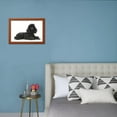 thumbnail image 3 of Black Poodle Lying Down, Animals Framed Art Print Wall Art Sold by Art.Com, 3 of 5