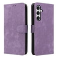thumbnail image 3 of Mantto Flip Wallet Case for Samsung Galaxy S25+ with RFID Blocking Credit Card Slots Holder,Magnetic Closure PU Leather Folio Kickstand with Hand Strap Shockproof Phone Cover,Purple, 3 of 10