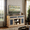 Oak-Style1, variant on Eyisean 58" Farmhouse TV Stand with Storage Cabinet, Carved Embossed Door Table with Storage, Adjustable Shelves, Buffet Cabinet with Sliding Doors, Entry Table for Living Room
