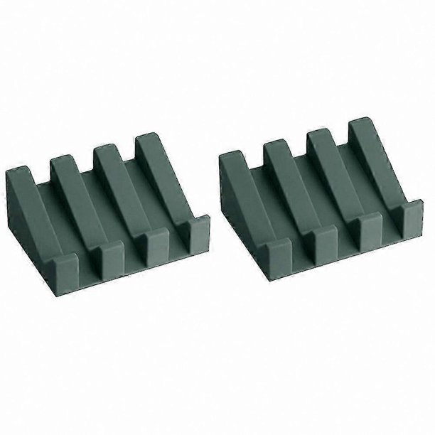 Self-Draining Silicone Soap Dish for Bathroom and Kitchen Use Sponge Tray Included