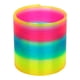 thumbnail image 1 of Rainbow Coil Spring Toys, Classic Novedad Colorido Neon Plastic Toy Party Supplies para niños y niñas Adepaton CPB-DE-LYY58, 1 of 5