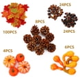 thumbnail image 4 of Matsuzay 50 piezas de decoraciones de Halloween, suministros de fiesta imprescindibles para una noche memorable, artificiales reutilizables Kits de decoración para fiestas 166 Uds., 4 of 6