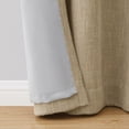 thumbnail image 4 of Better Homes & Gardens Solid Woven Textured Grommet Blackout Curtain Panel, 1-Piece, Tan, 50" W x 63" L, 4 of 8