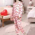 thumbnail image 2 of LUOGENLI Girls Pajamas Size 14-16 Set Kids Toddler Baby Girls Spring Summer Cartoon Print Short Sleeve Shorts Sleepwear Outfits Pajamas Clothes Girls Pajamas White 150, 2 of 8