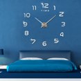 thumbnail image 5 of 3D DIY Wall Clock Creative Design Mirror Surface Wall Decorative Sticker Watches, 5 of 5