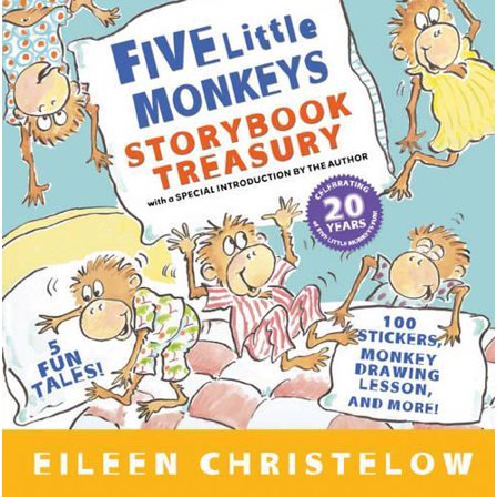 Pre-Owned Five Little Monkeys Storybook Treasury (Hardcover) 0547238738 9780547238739