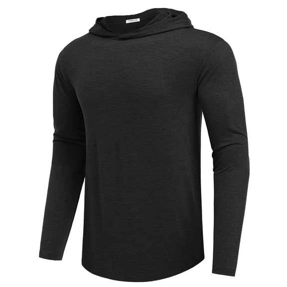 Pinspark Lightweight Pullover Hoodies for Men Long Sleeve Hoodie for Golf Gym Workout Athletic Sweatshirt