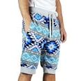 thumbnail image 2 of Blue Ocean Mens Aztec Printed Jogger Shorts (psr-19), 2 of 4
